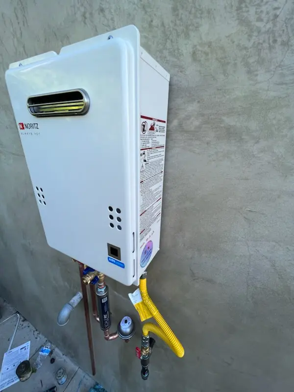 Tankless water heater installation for Carlton Hill homes